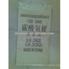 Additif alimentaire bicarbonate d&#39;ammonium comme agent gonflant